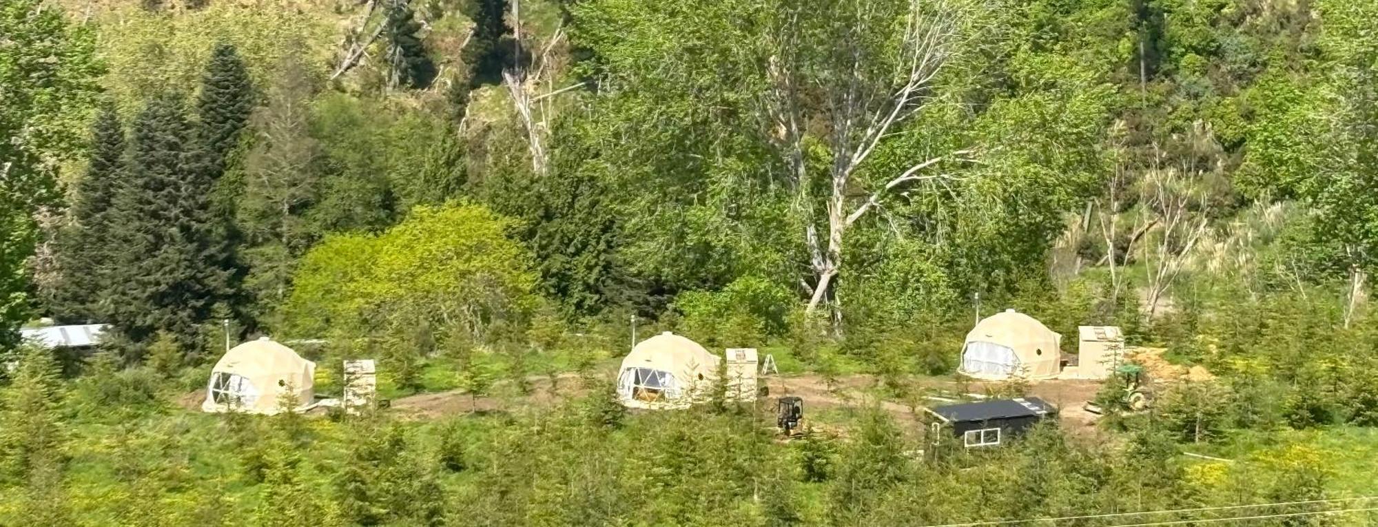 Takahuri Glamping Domes Whanganui Dış mekan fotoğraf