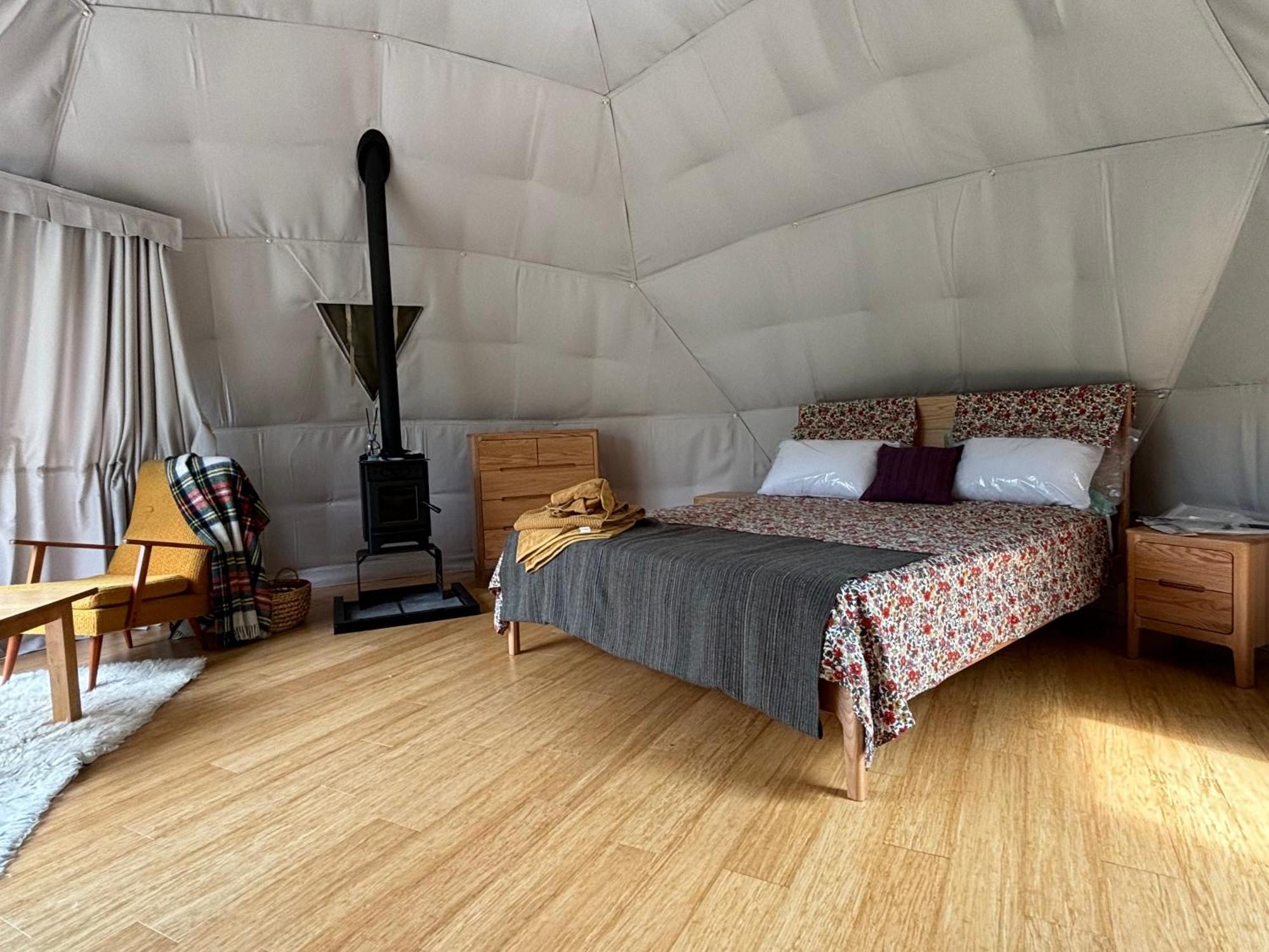 Takahuri Glamping Domes Whanganui Dış mekan fotoğraf
