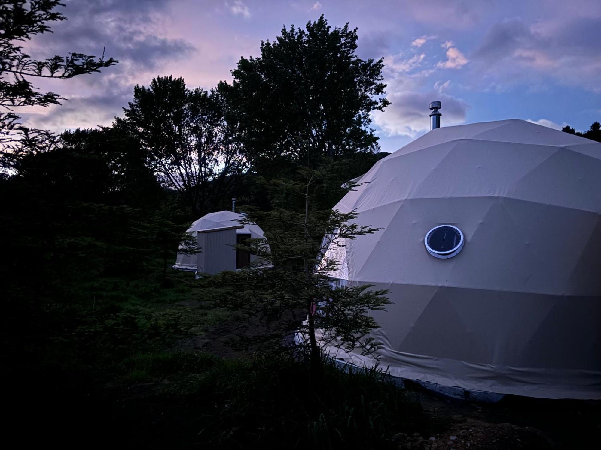 Takahuri Glamping Domes Whanganui Dış mekan fotoğraf