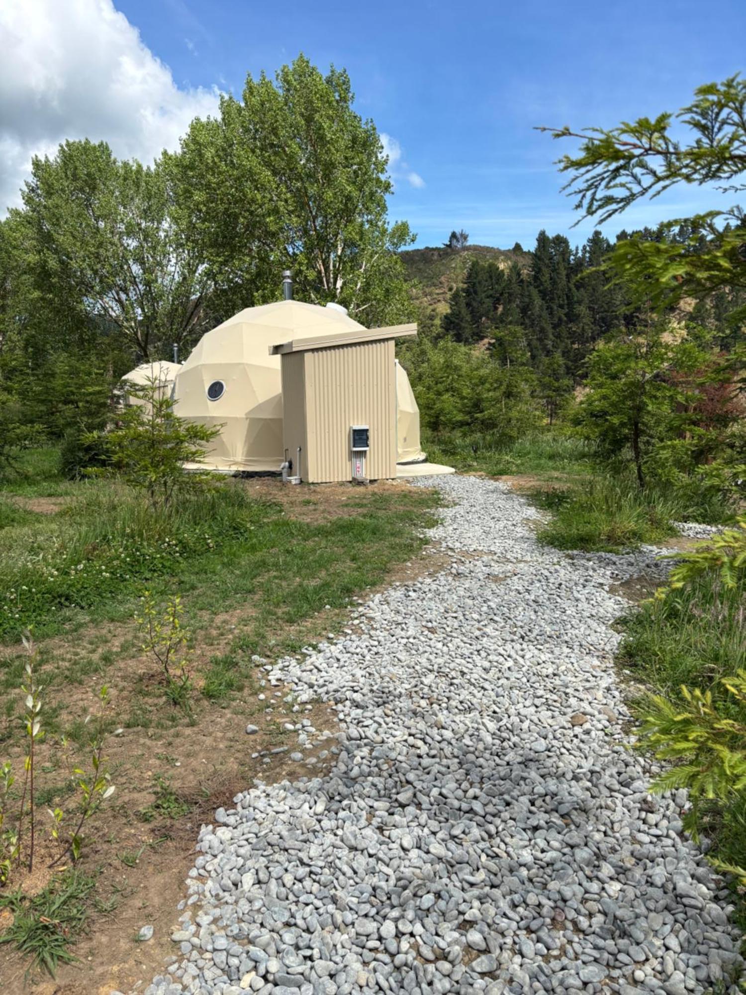 Takahuri Glamping Domes Whanganui Dış mekan fotoğraf